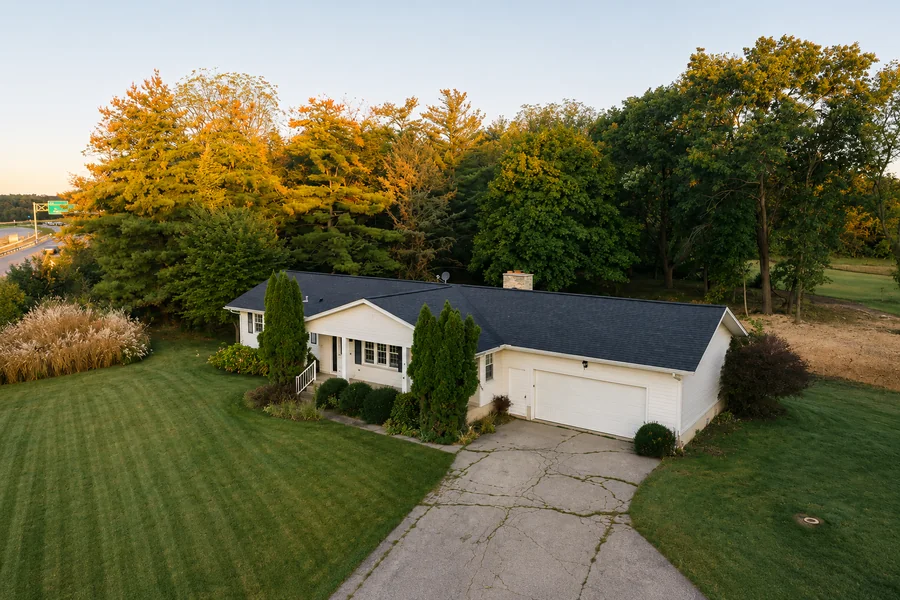 The home before renovation