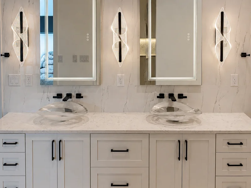 Custom Home Primary Bath